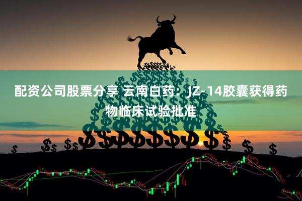 配资公司股票分享 云南白药：JZ-14胶囊获得药物临床试验批准