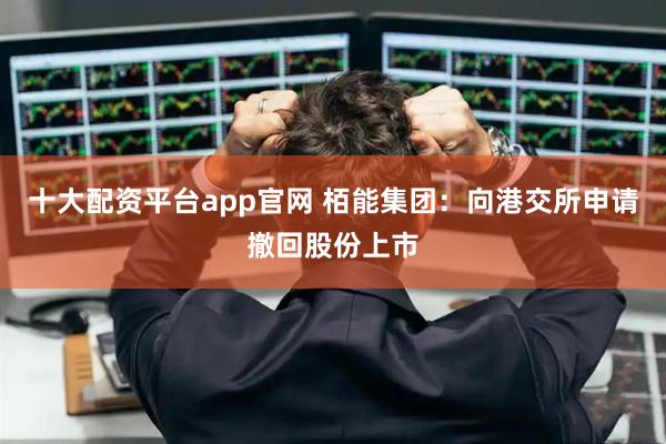 十大配资平台app官网 栢能集团：向港交所申请撤回股份上市